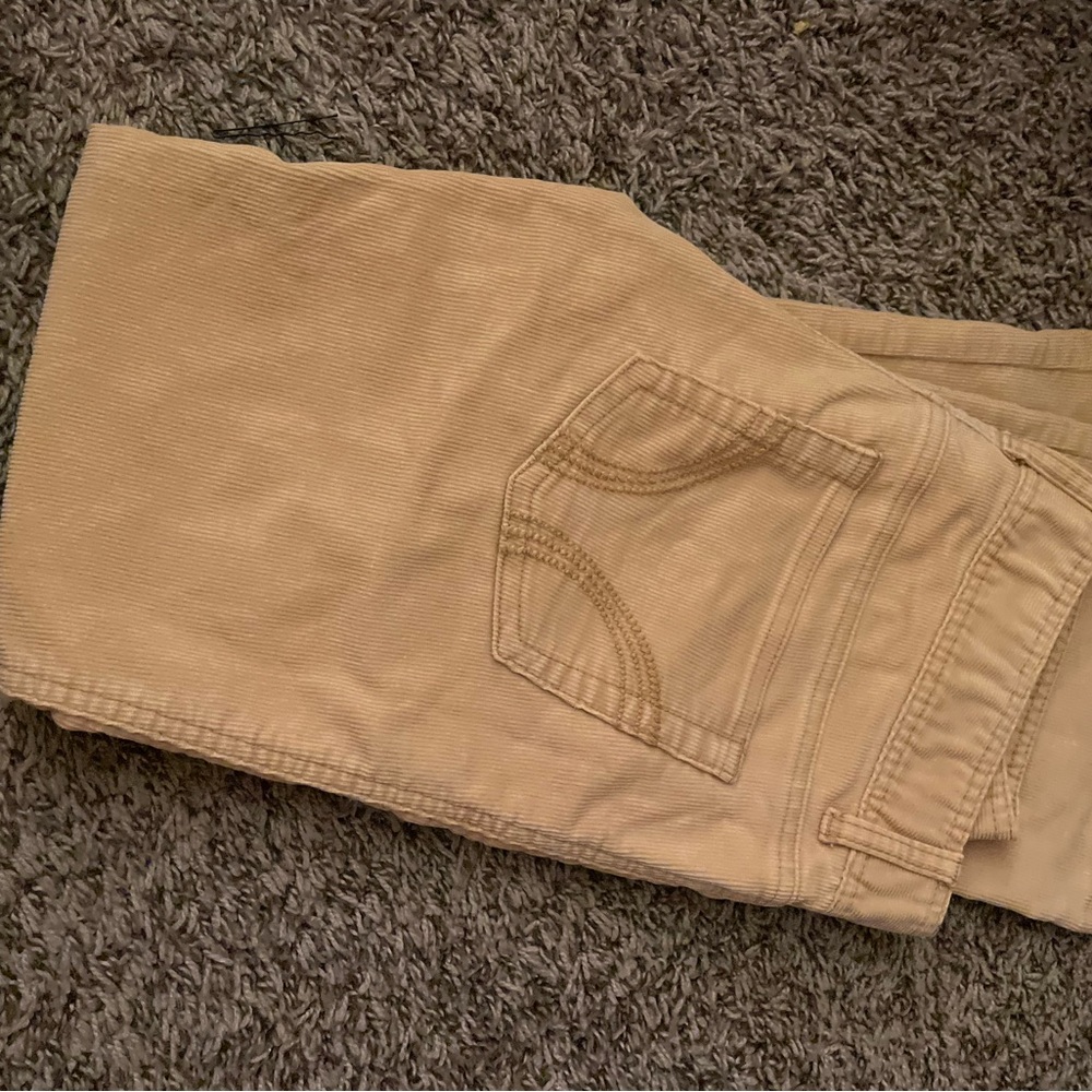 Hollister Tan Flare & Wide Leg Jeans
